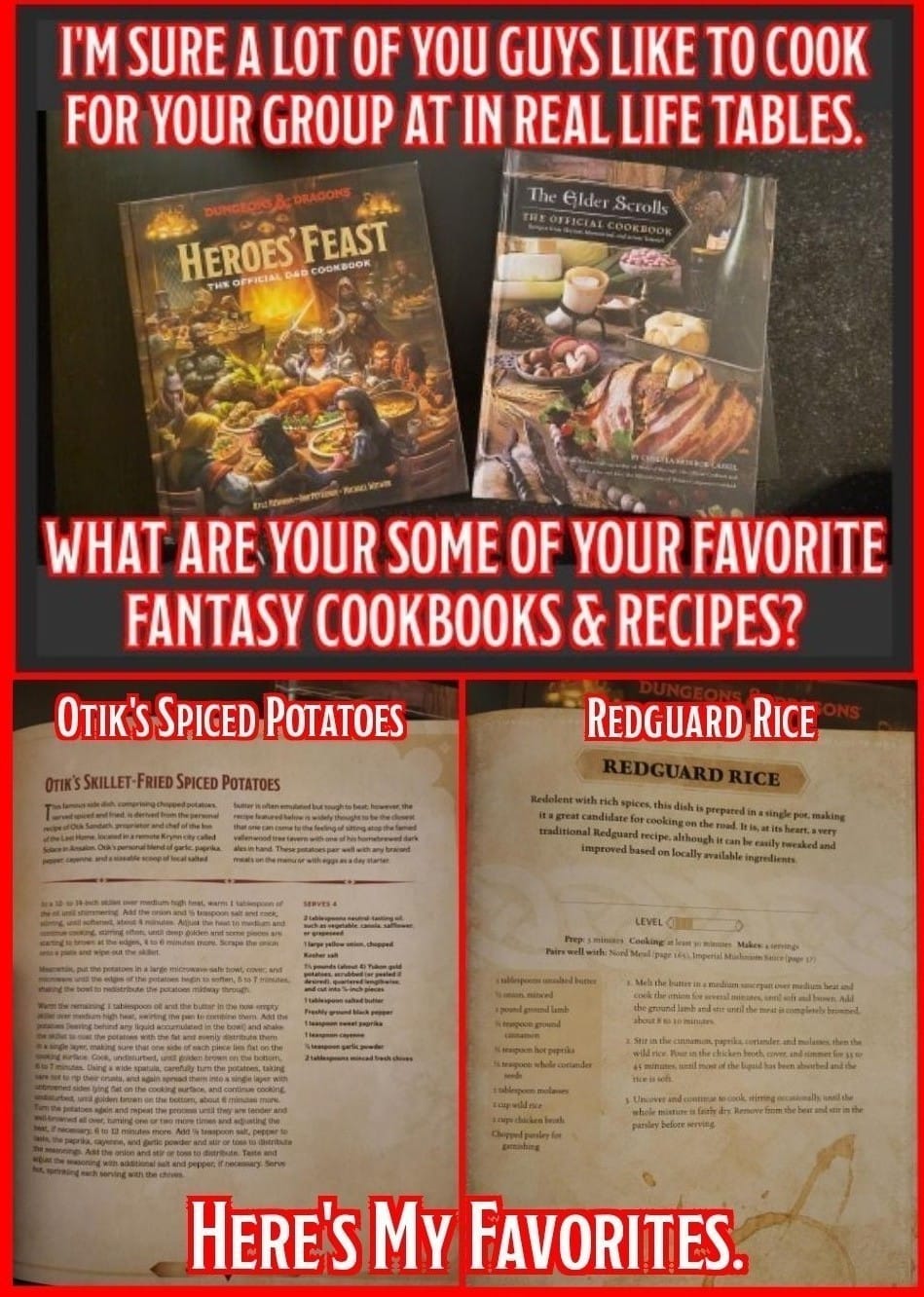 What's Cooking? . Click on... - The Dungeon Master's Quandary | Facebook