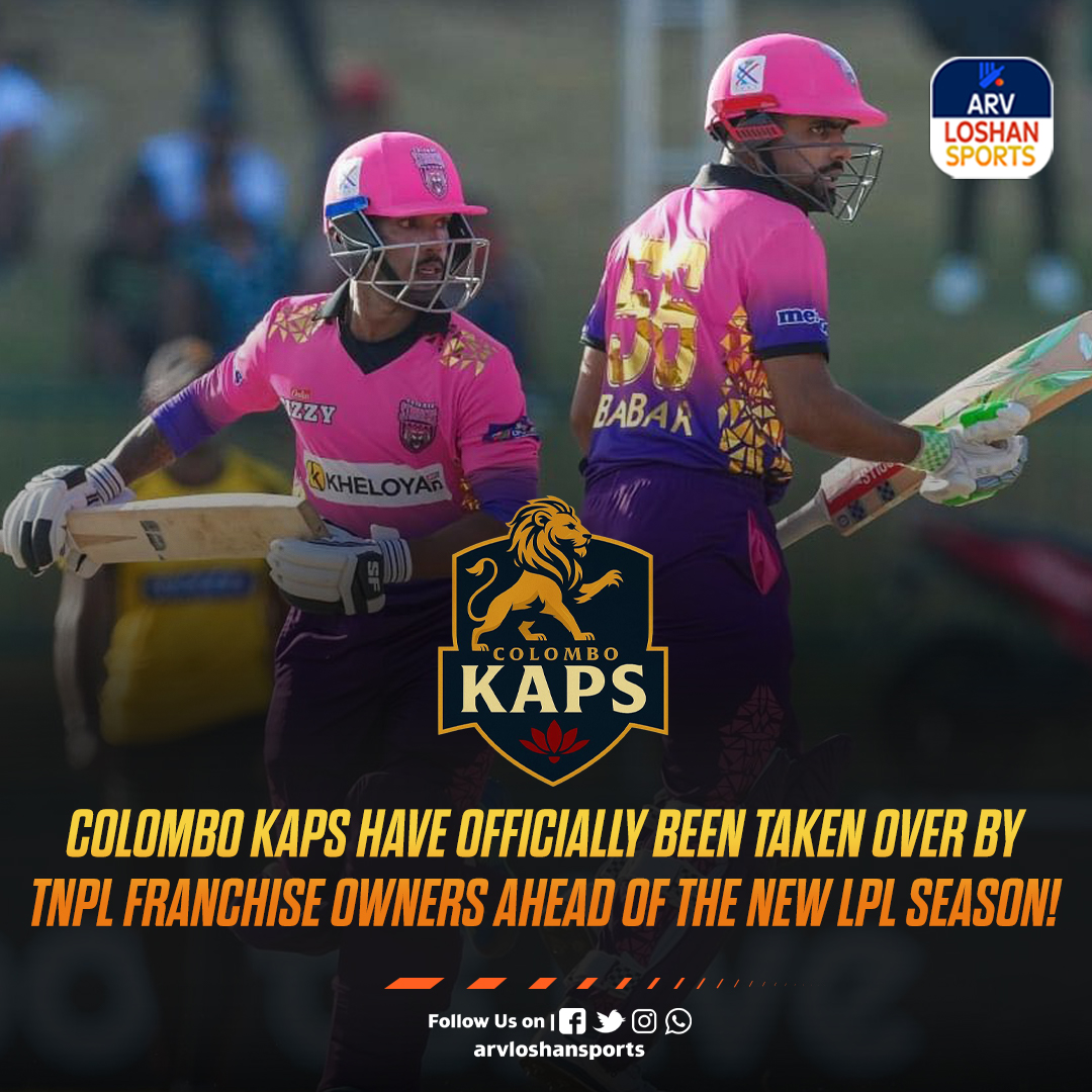 🚨 Breaking News: Colombo Kaps... - ARV Loshan Sports | Facebook
