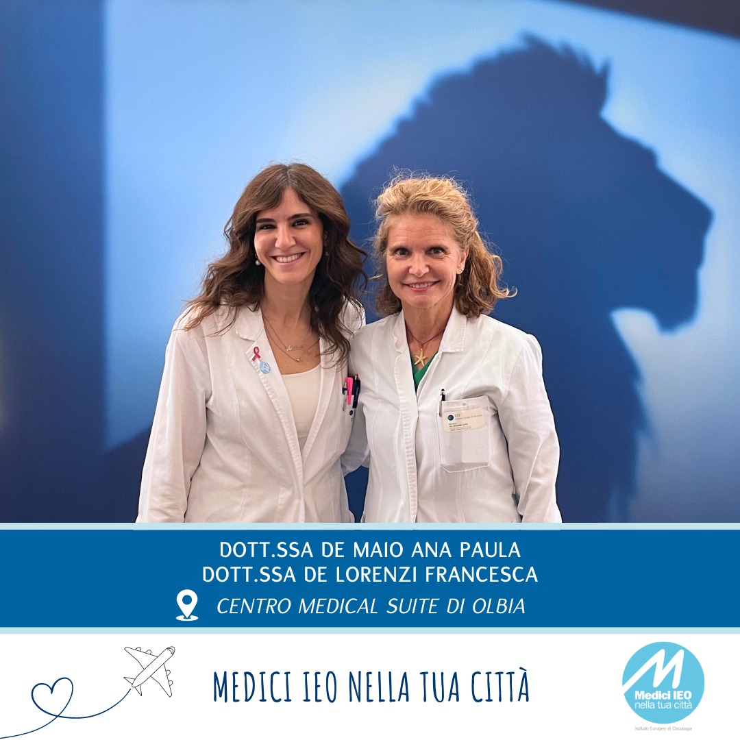 🔷MEDICI IEO NELLA TUA... - IEO Istituto Europeo di Oncologia | Facebook