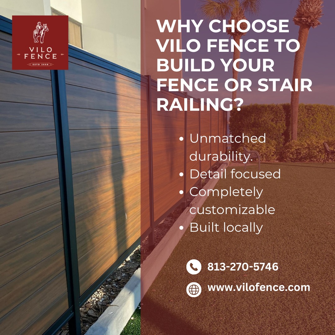 Vilo Fence - Our company is proud to be family-owned and...