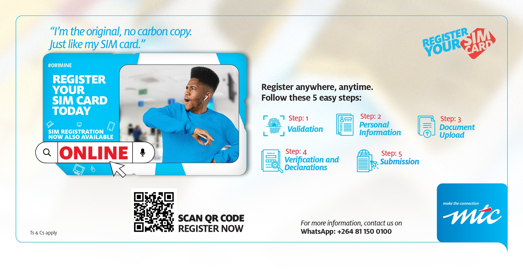 MTC Namibia - Register your SIM card online and enjoy... | Facebook