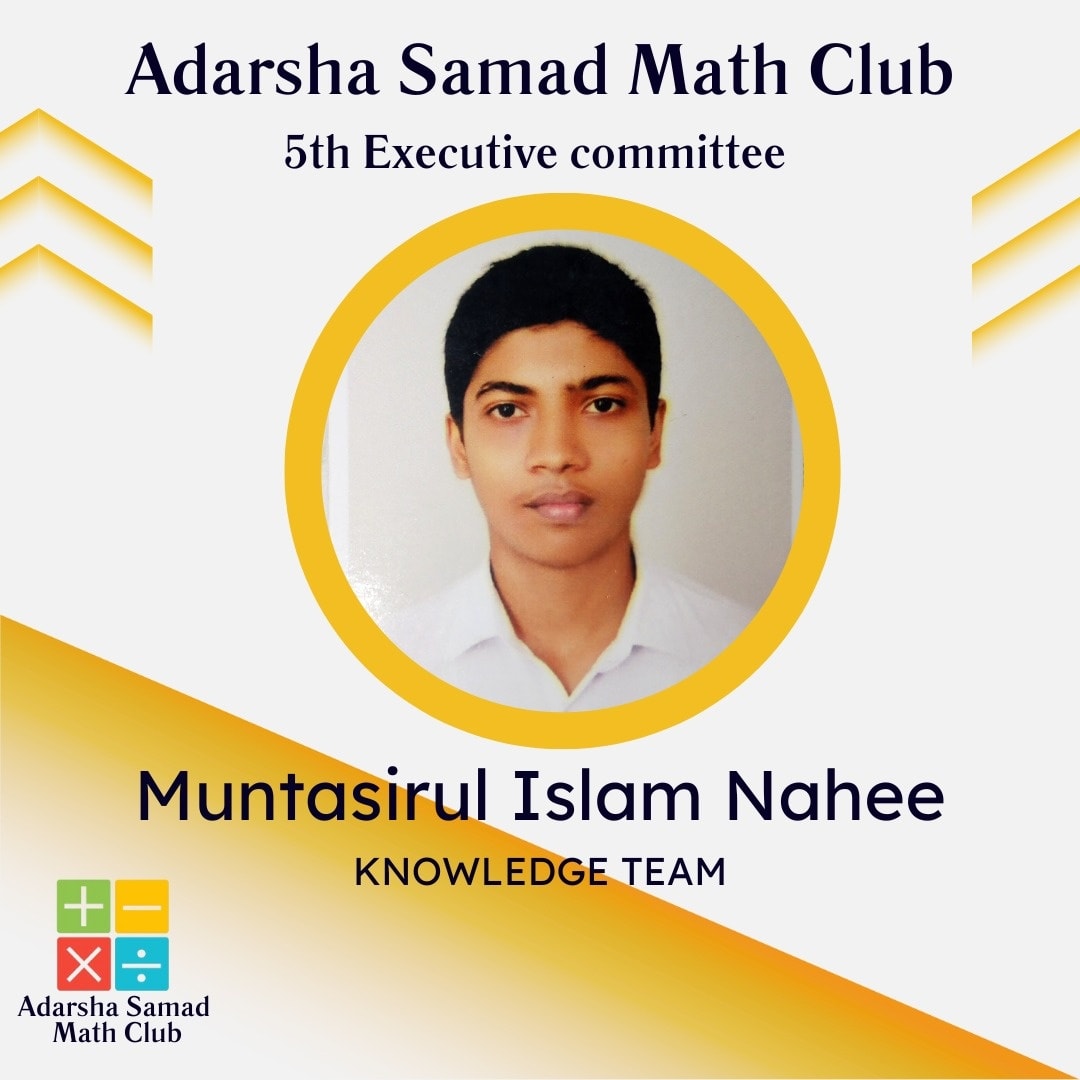 Adarsha Samad Math Club added a... - Adarsha Samad Math Club