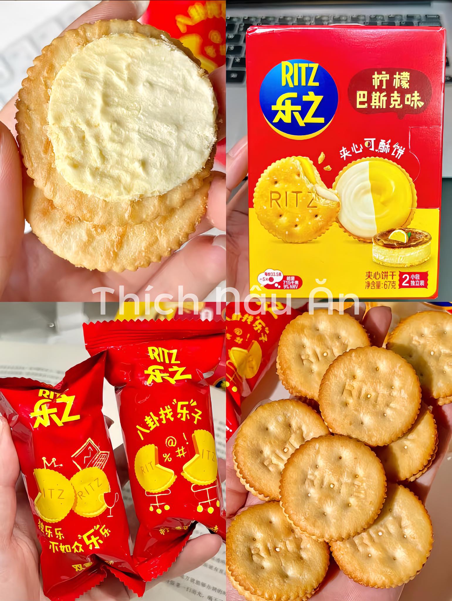 Thích - Siêu thích bánh ritz vị chanh phô mai này mà tìm mãi mới có chỗ ...