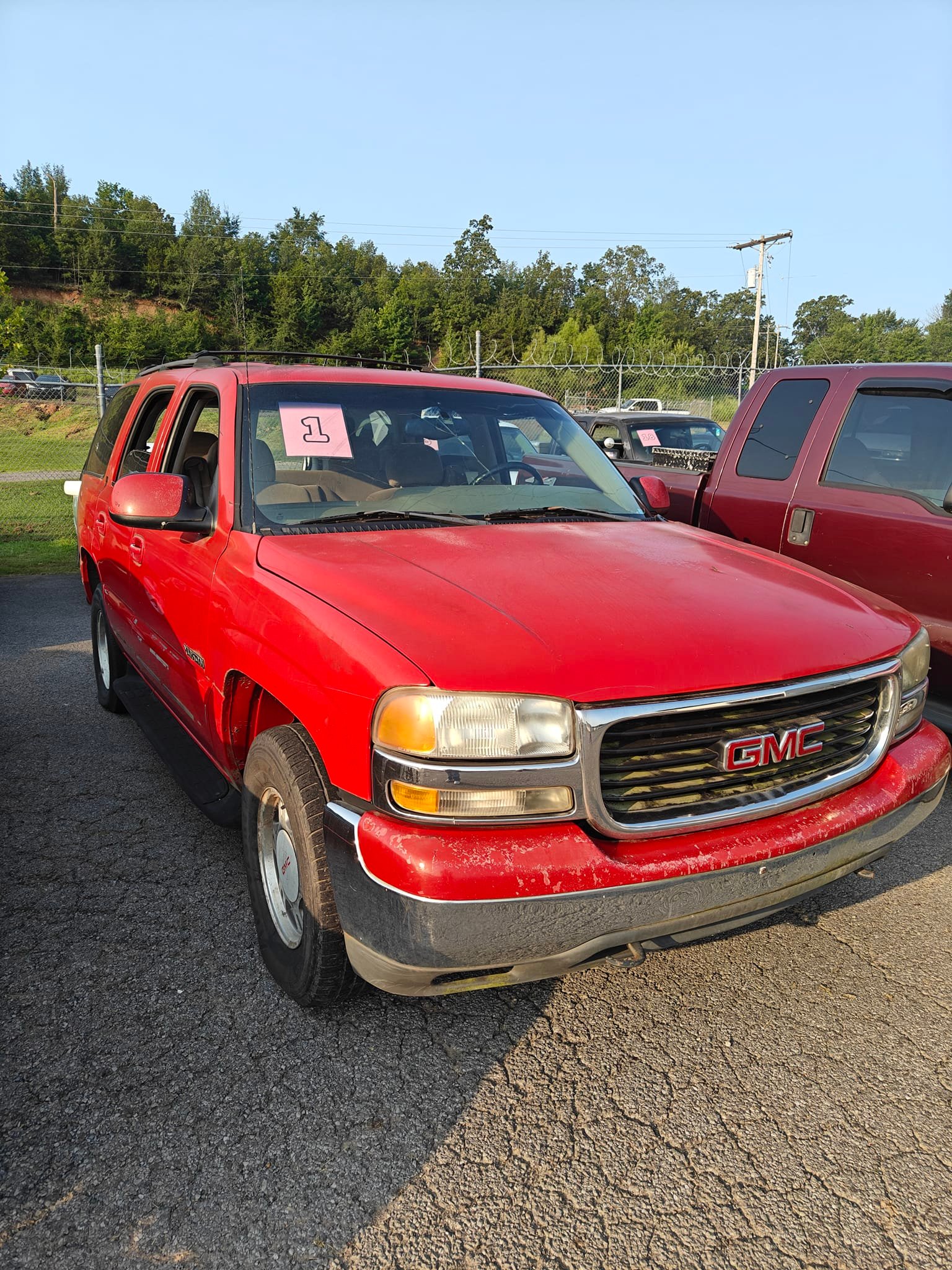All vehicles are now at the Conway County Fairgrounds for viewing