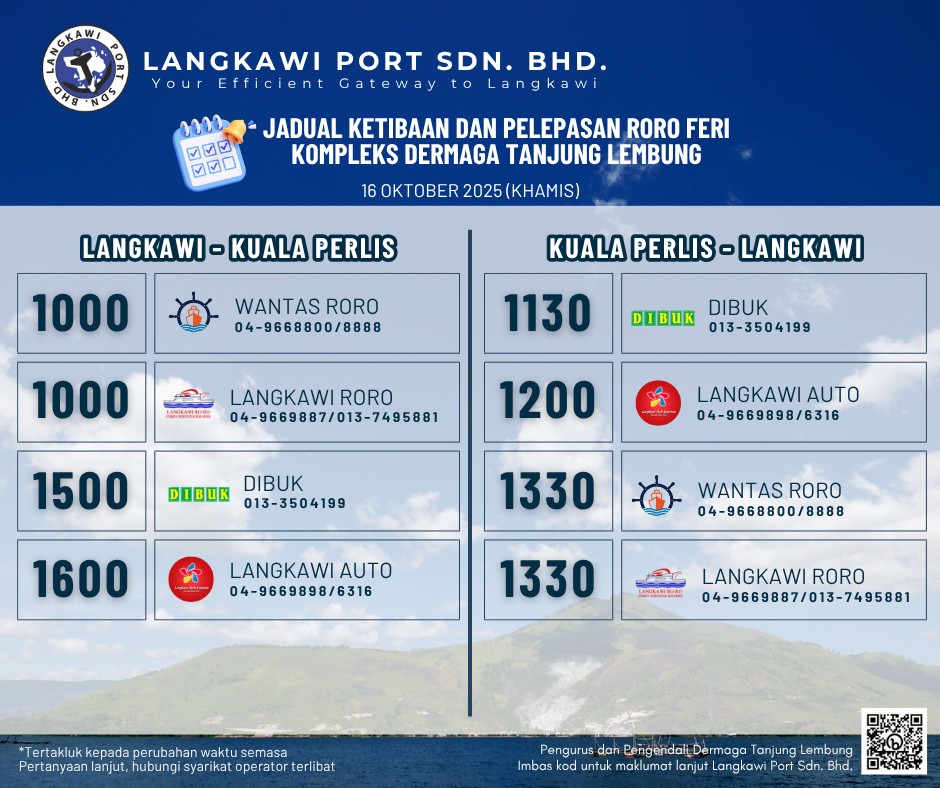 Langkawi - 𝐉𝐀𝐃𝐔𝐀𝐋 𝐊𝐄𝐓𝐈𝐁𝐀𝐀𝐍 𝐃𝐀𝐍 𝐏𝐄𝐋𝐄𝐏𝐀𝐒𝐀𝐍 𝐑𝐎𝐑𝐎 𝐅𝐄𝐑𝐈 𝐊𝐎𝐌𝐏𝐋𝐄𝐊𝐒 𝐃𝐄𝐑𝐌𝐀𝐆𝐀 ...