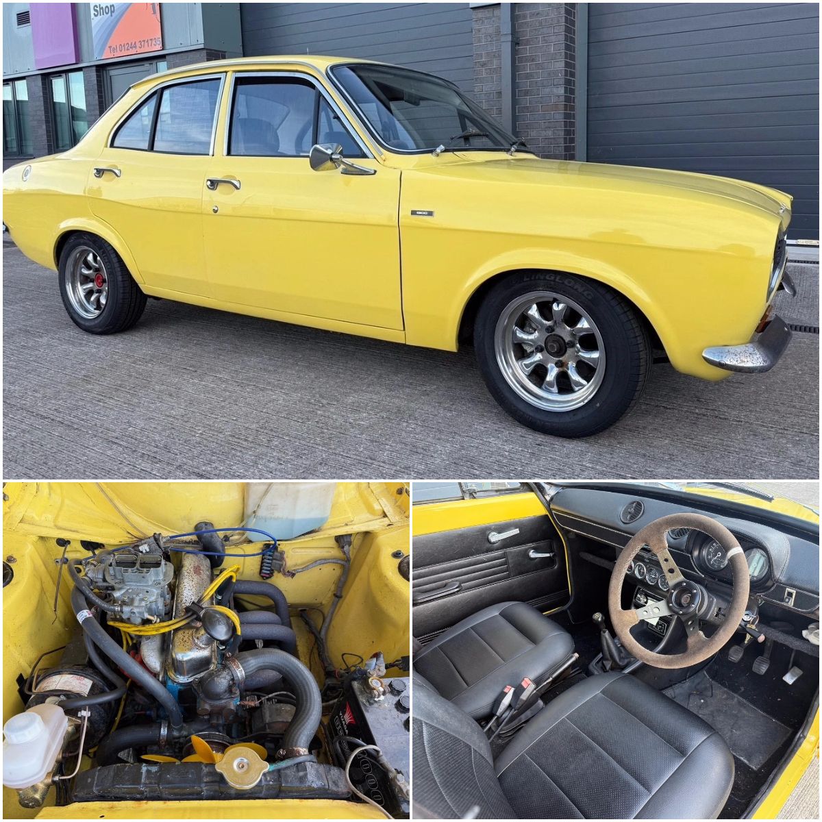 Mk1 - 1974 Ford Escort MK1 1600 Xflow Details here: https://petrol ...