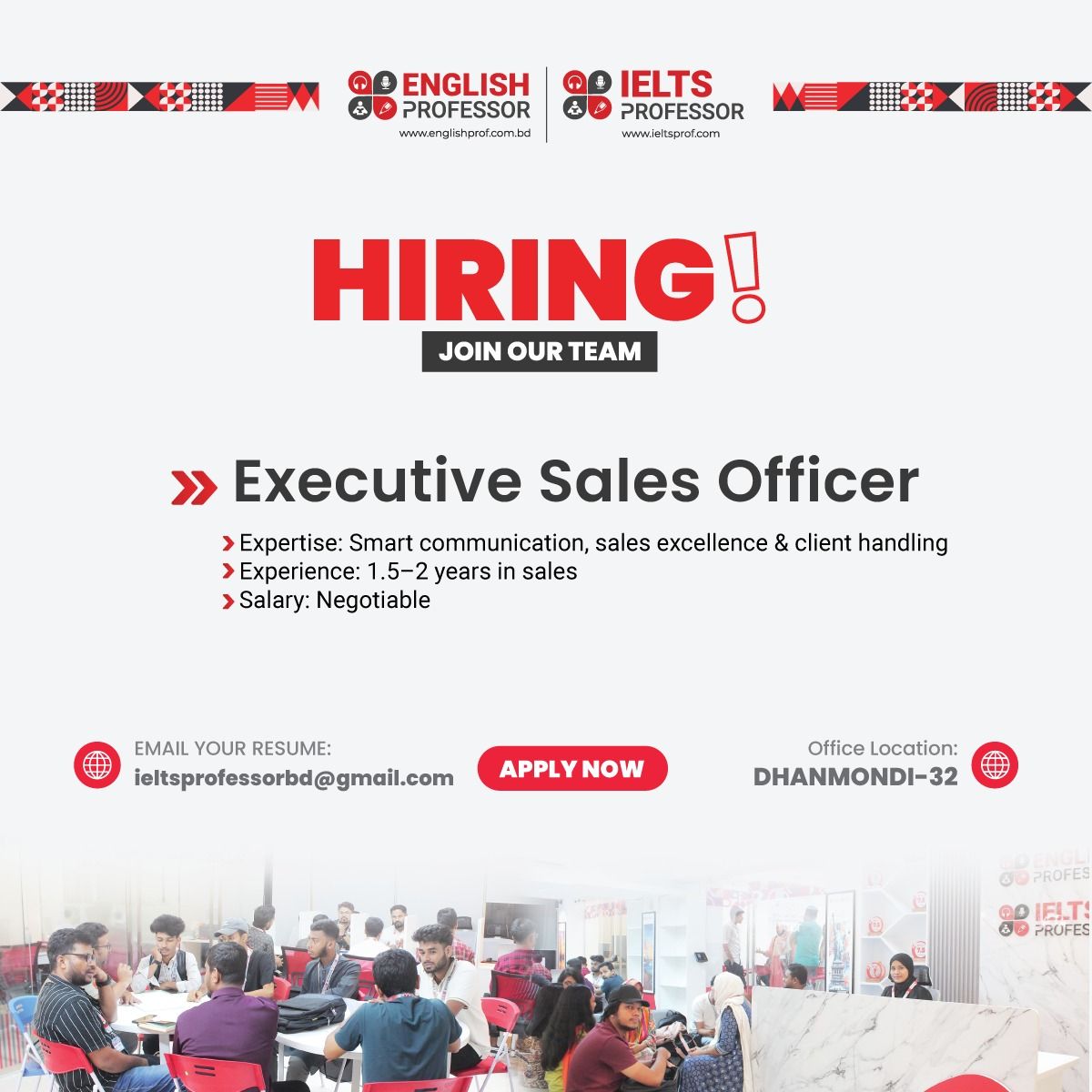 IELTS Professor - 🚀 We’re Hiring! Join our team at IELTS... | Facebook