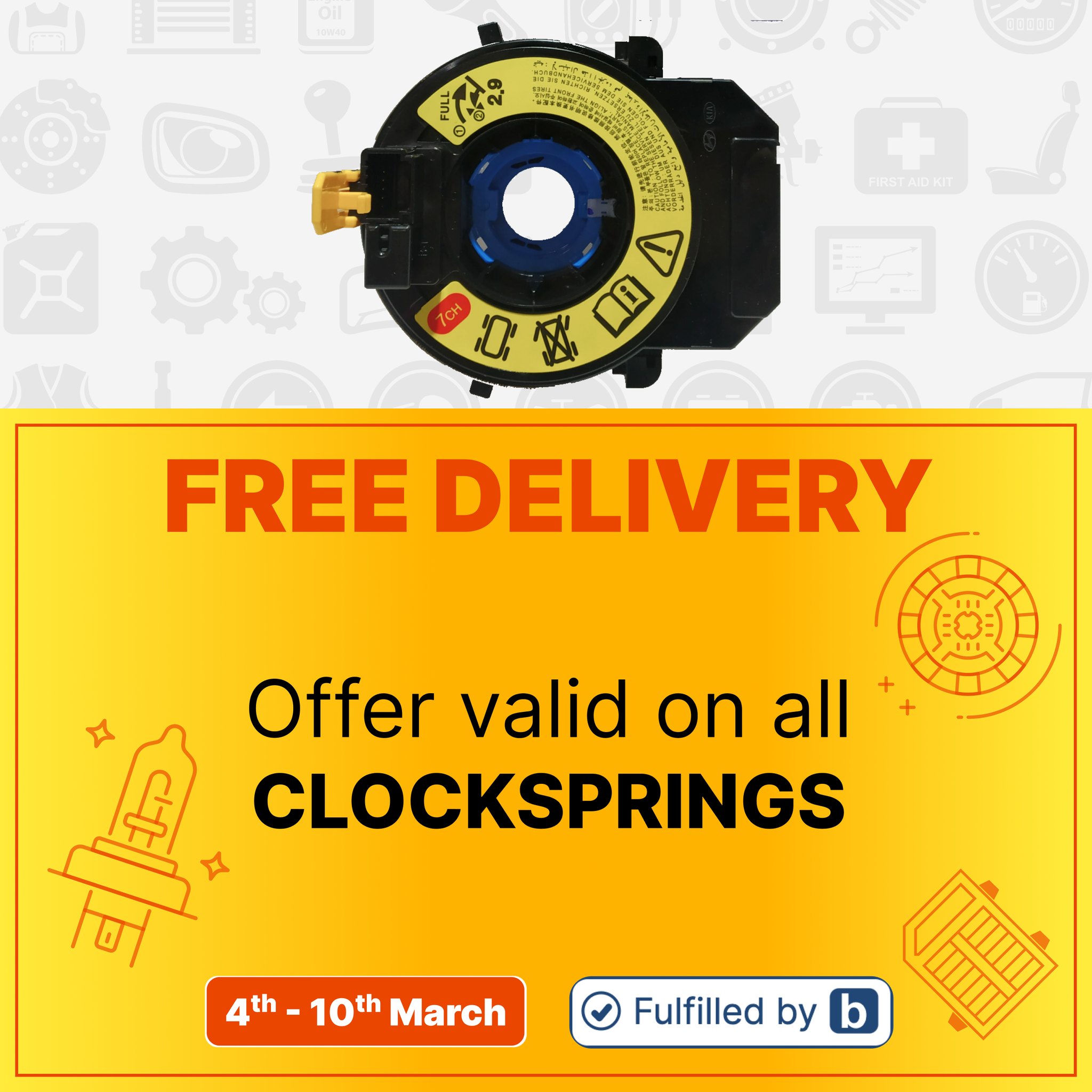 Boodmo - FREE DELIVERY ️ All Clocksprings Fulfilled By... | Facebook