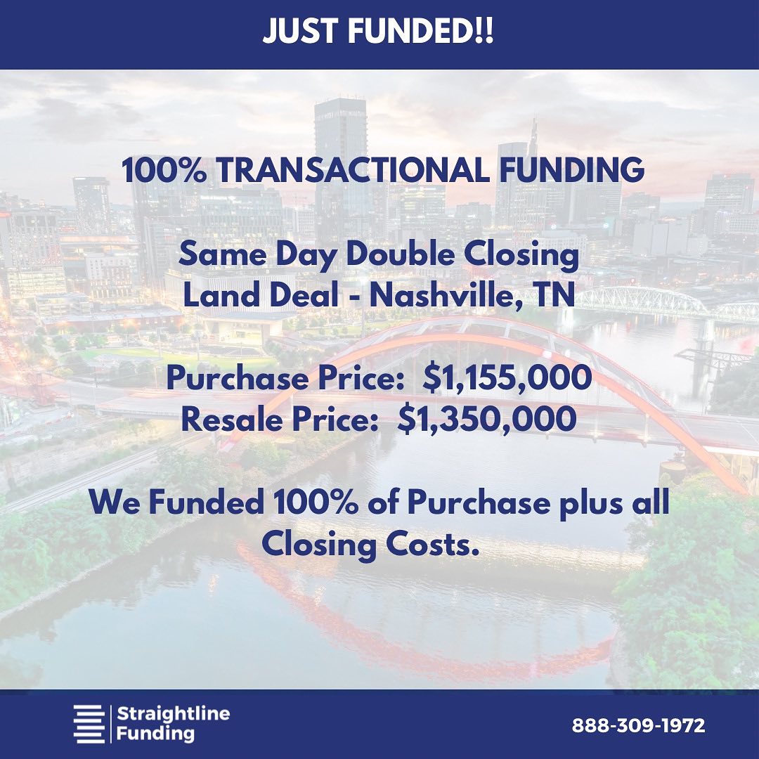 Transactional Funding NOW | Charlotte NC