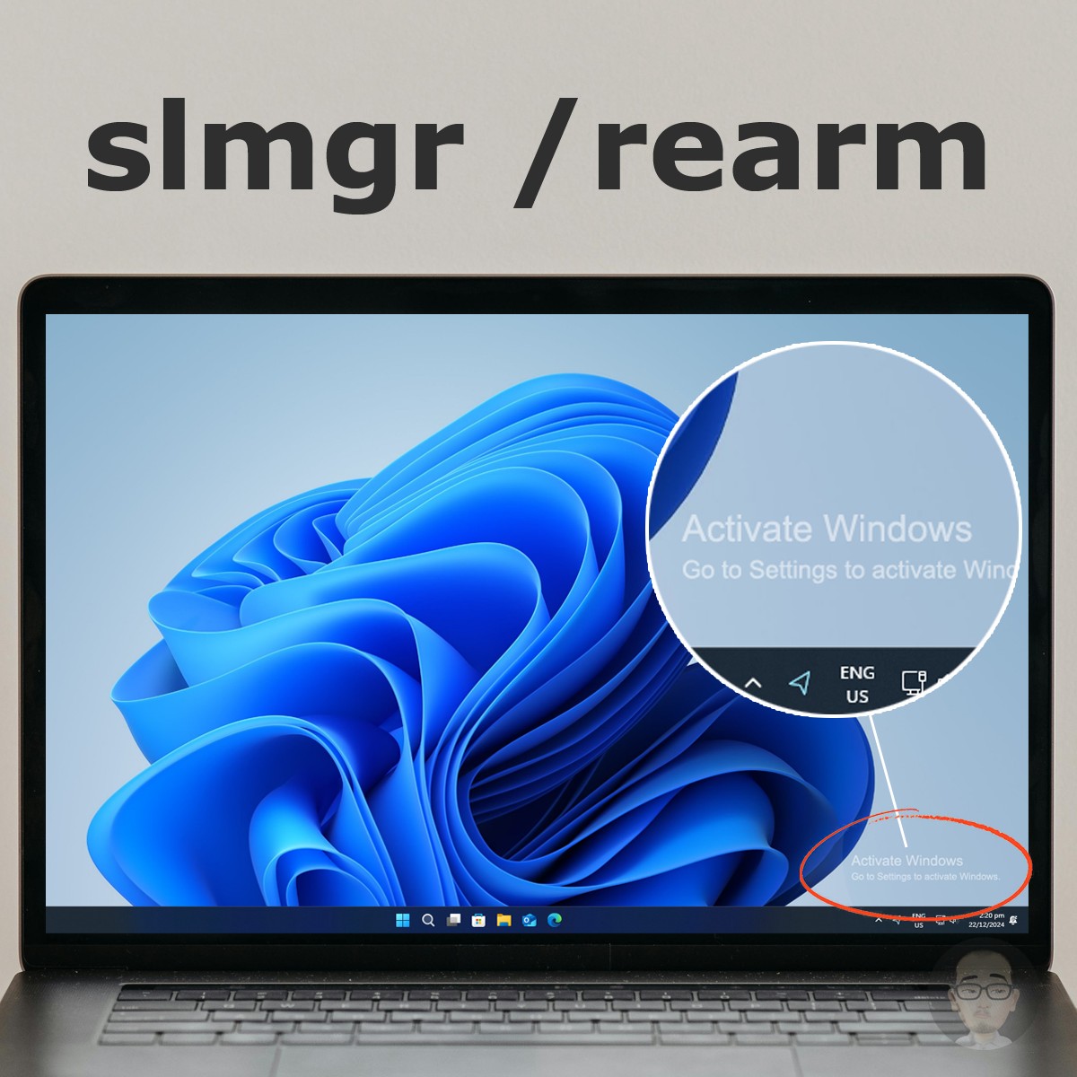 RTC - This command used in Windows to reset the activation timer on a ...