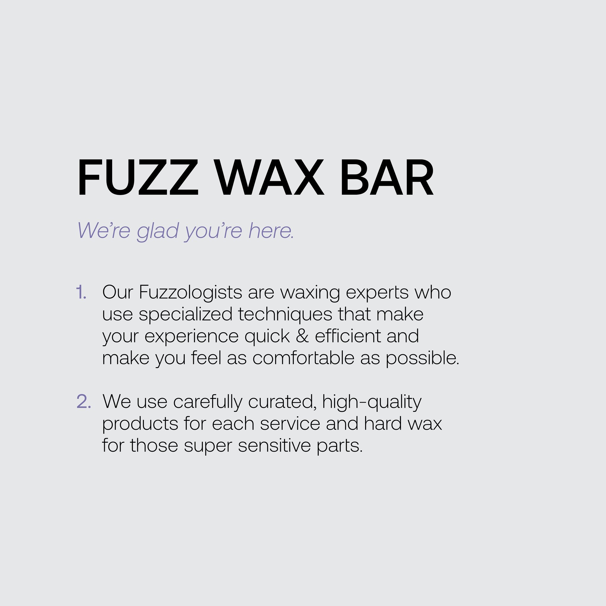 Fuzz Wax Bar - Whitby | Whitby ON