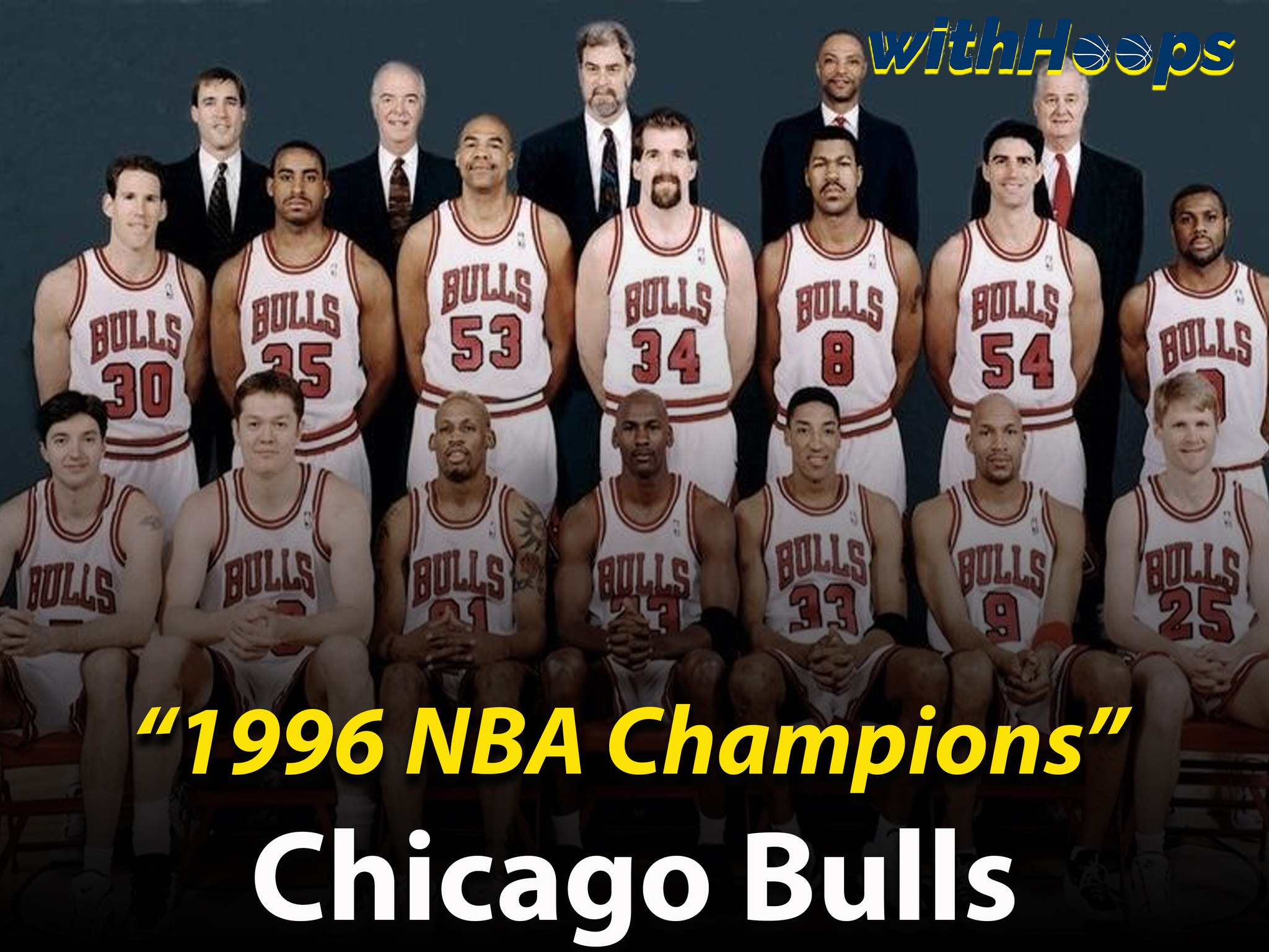 On this day in 1996, the #Bulls top off their 72-10 record with an