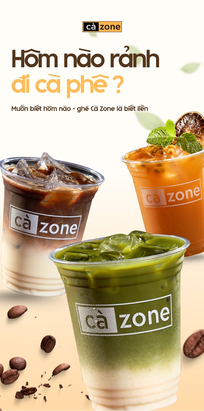 Cà Zone - Caffè & Bites | Ho Chi Minh City