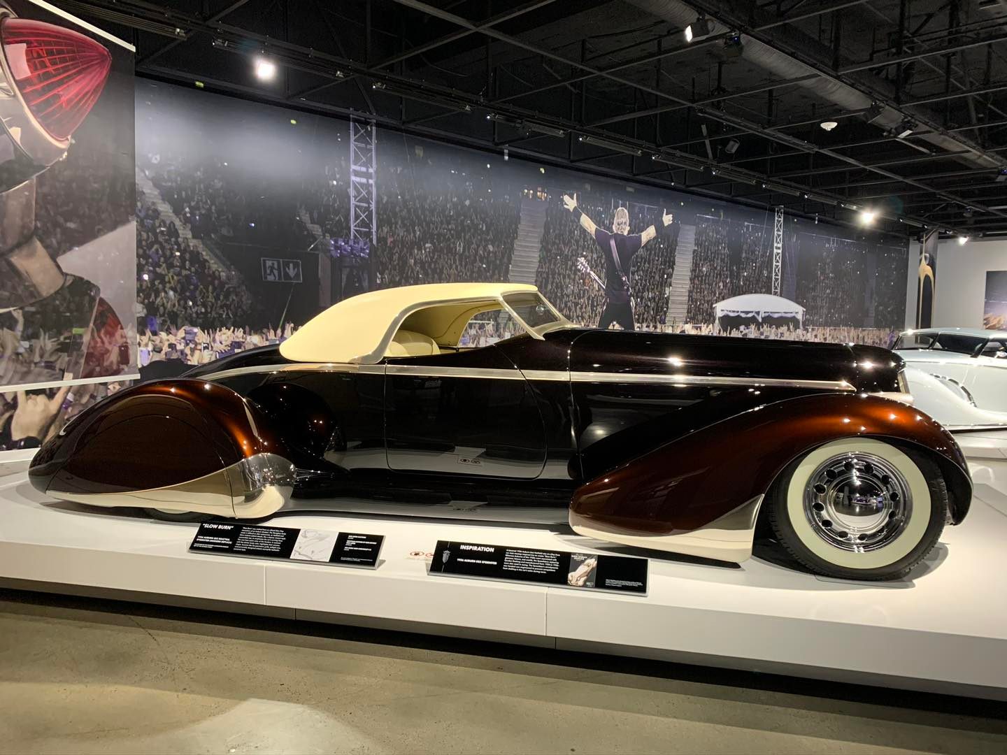 This Auburn is one of the cars James Hetfield and I built it's an