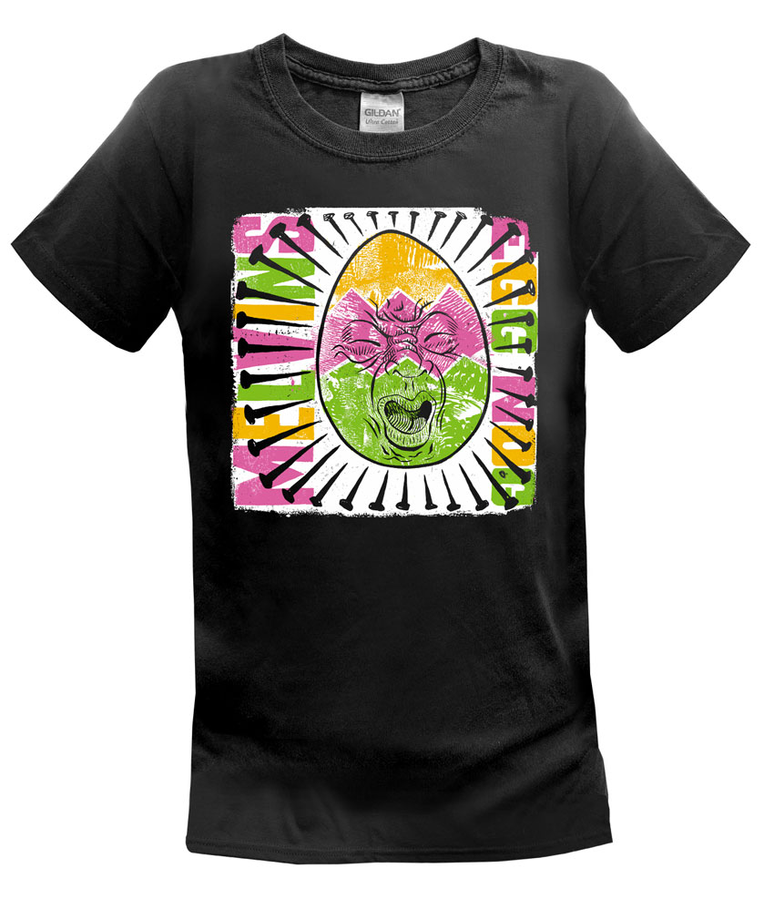 HAZE XXL's TWINS OF EVIL poster, as a shirt! Limited to 300. GO GO