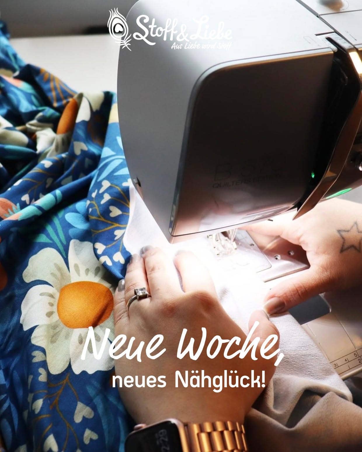 Stoff - Neue Woche, neues Nähglück 🪡 Was steht bei Dir in dieser Woche ...