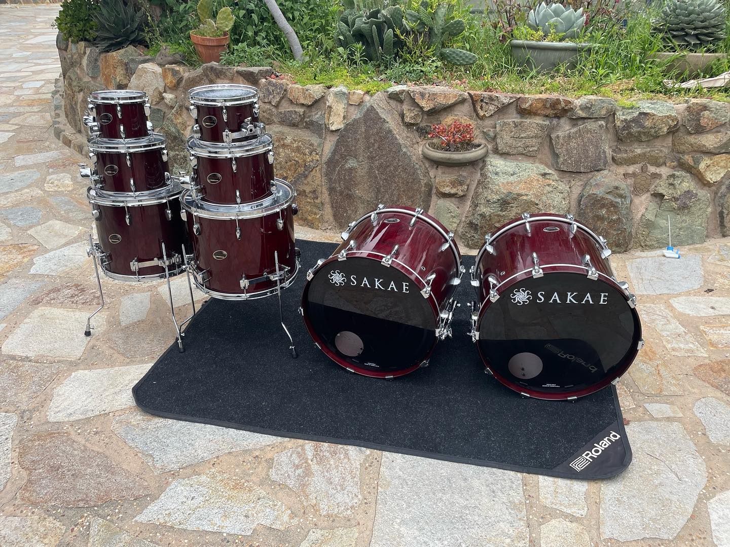 Sakae Almighty maple drum kit specifications