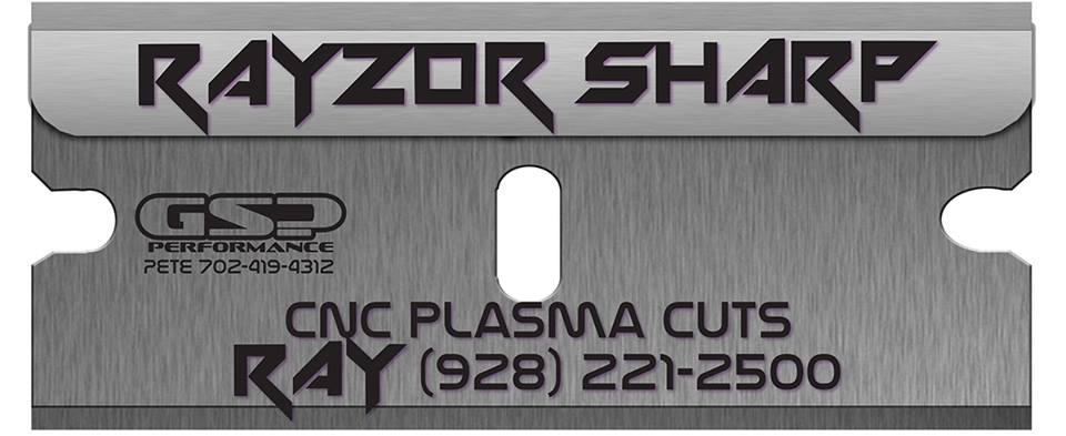 Rayzor Sharp CNC Plama Cuts | Bullhead City AZ