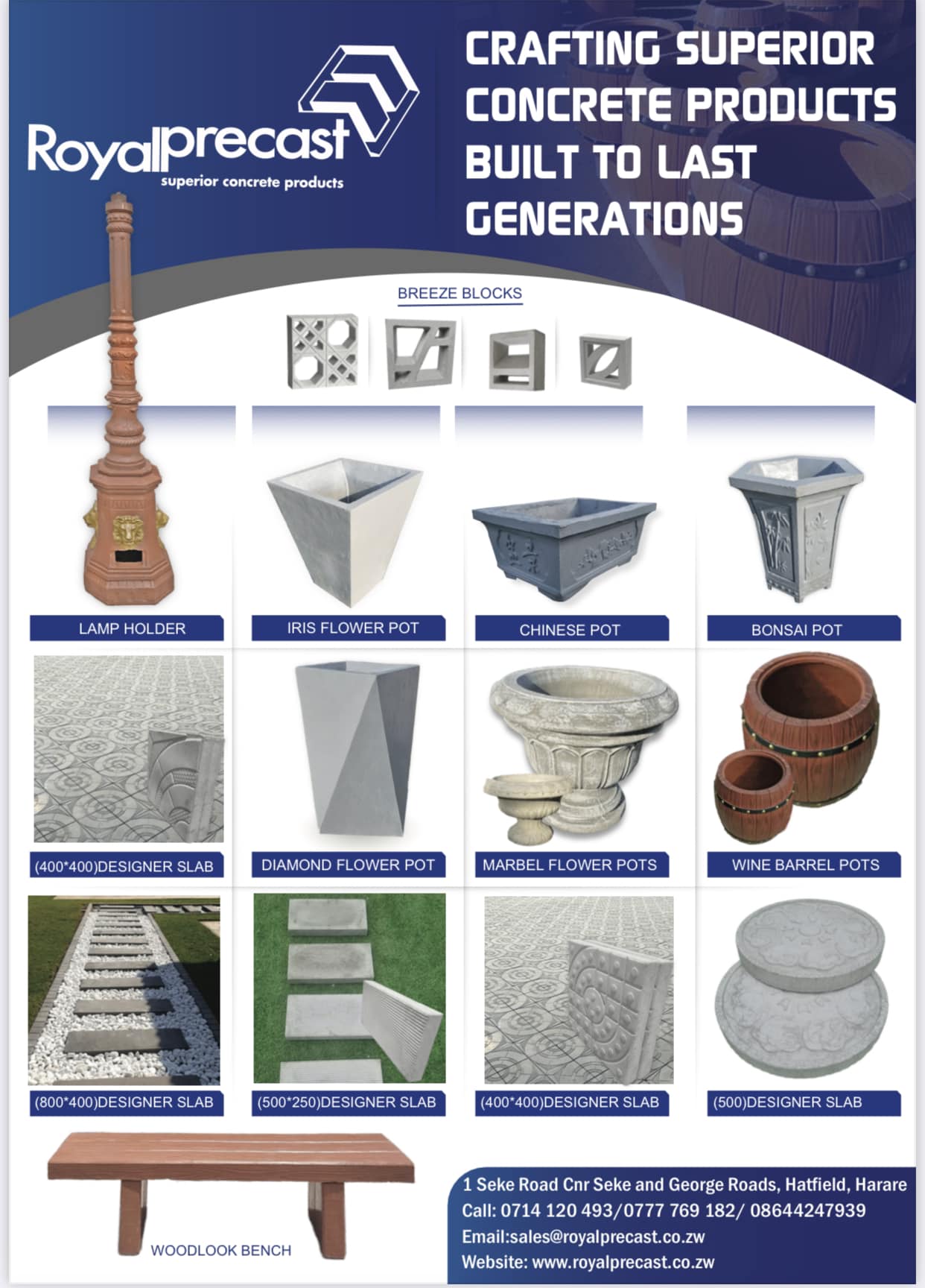 Royal - Step into a world of elegance and durability with Royal Precast ...