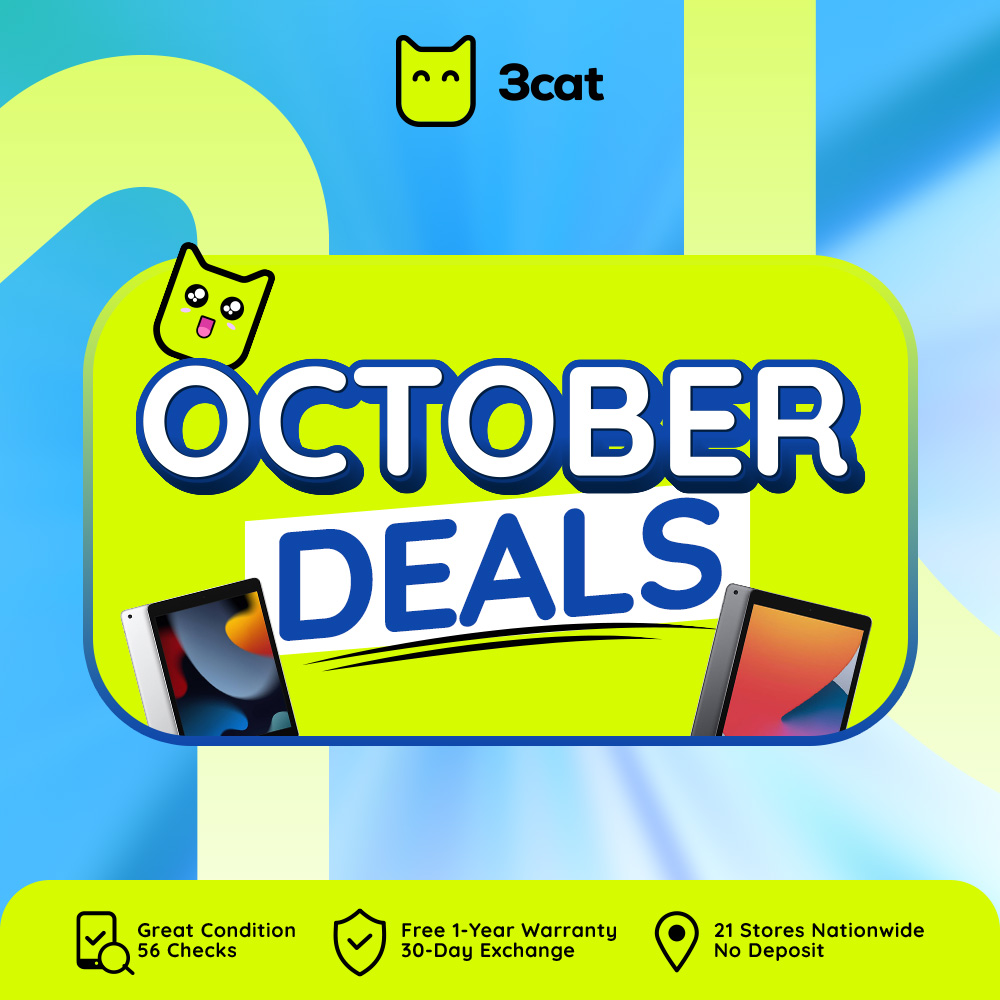 3cat - 📢 MEGA SALES iPad OKTOBER! 🔥 Harga gila start dari... | Facebook