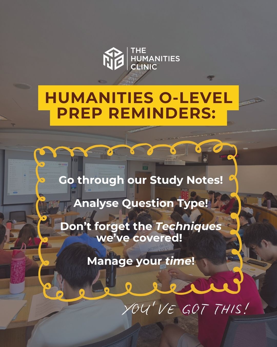 The Humanities - Wishing our 2025 O-Level students the very best ...