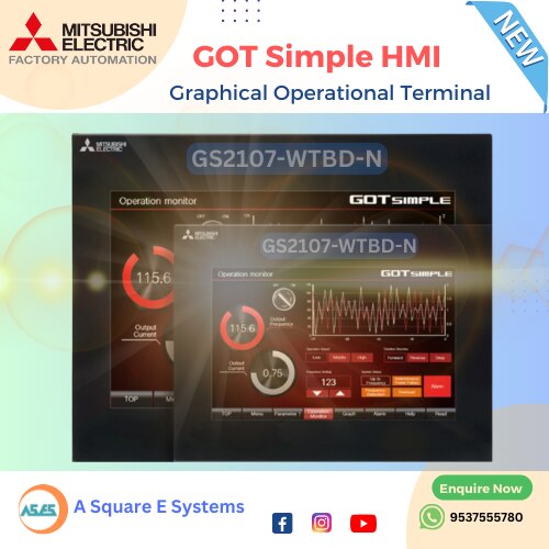 MITSUBISHI HMI GOT2000 GT2107-WTBD AVAILABLE WORKING CONDITION IN