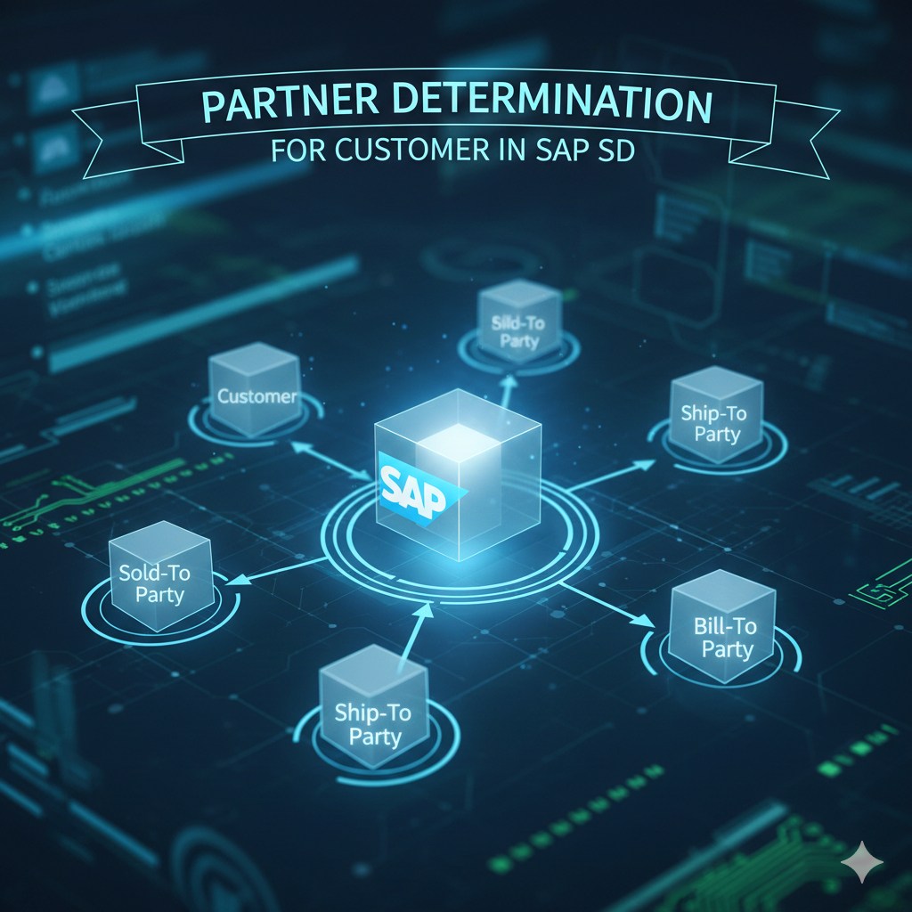 Comrades - ## **Partner Determination for Customer in SAP SD ...