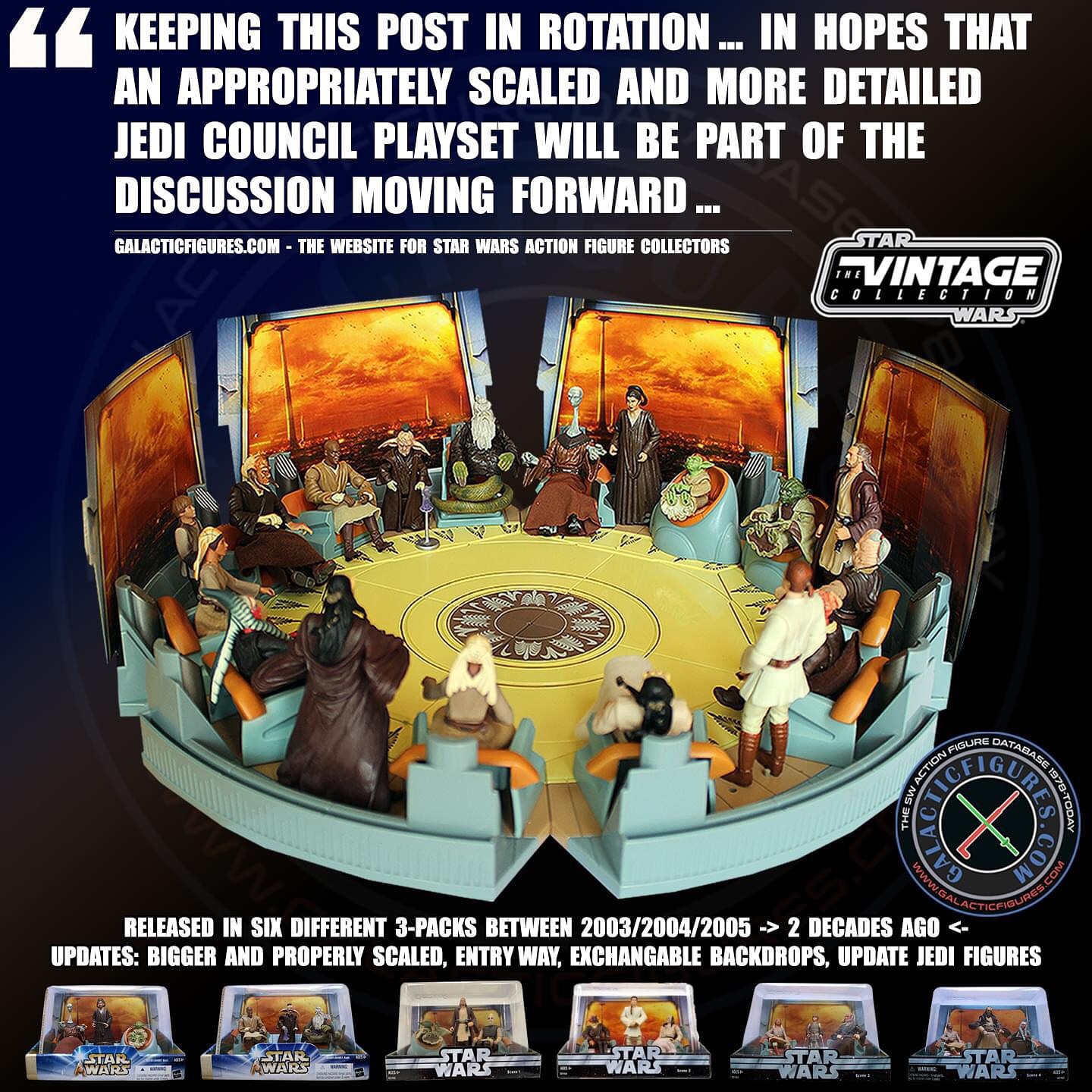 Would a 6-inch Jedi Council figure set be a great idea?