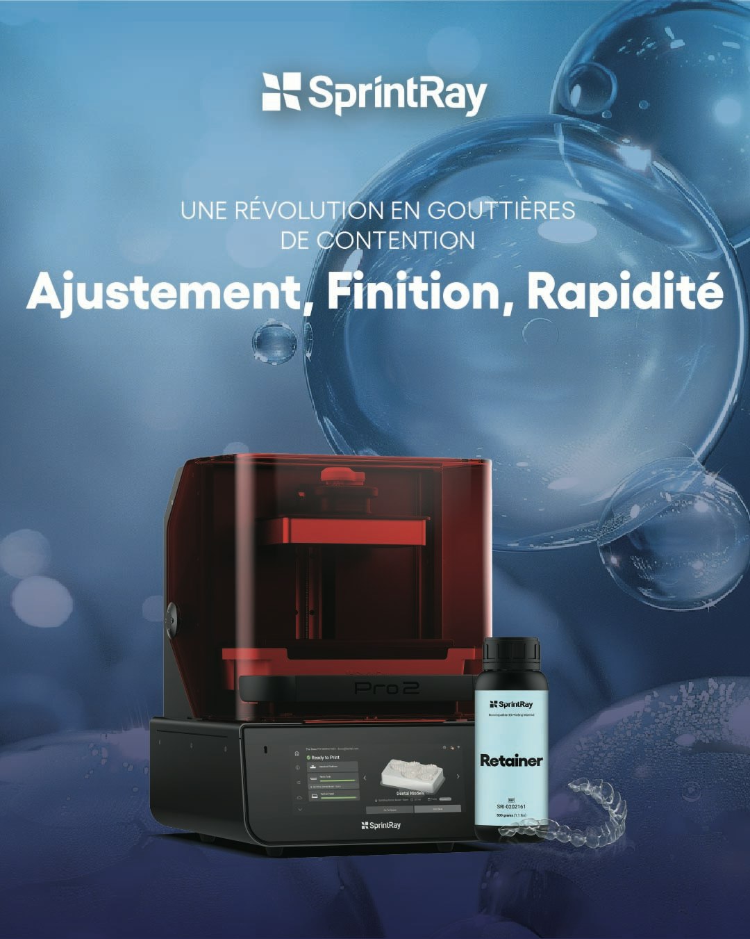 SprintRay - 🚫 Dites adieu au thermoformage ! 🚫 Avec la résine SprintRay ...