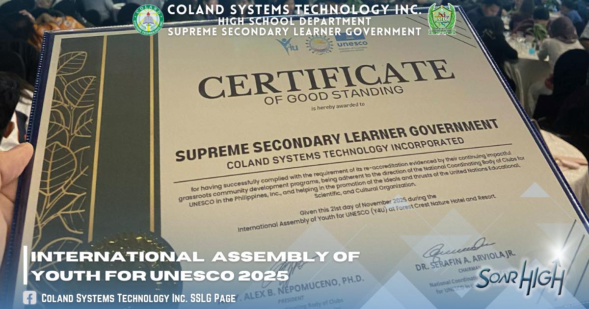 Coland Systems Technology Inc. SSLG Page | Cotabato City