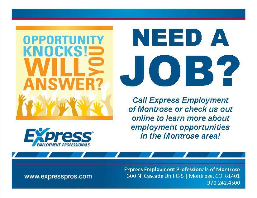 Express Employment Professionals of Montrose - We are excited to ...