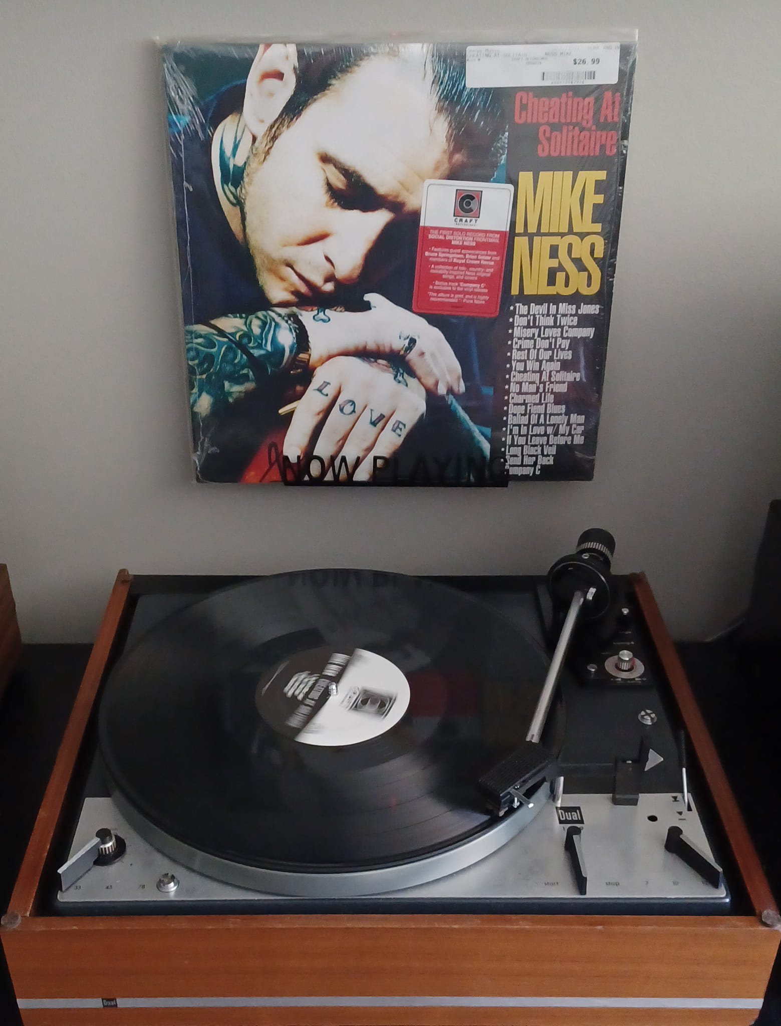 Mike Ness - Cheating At Solitaire (1999) 2018 vinyl pressing