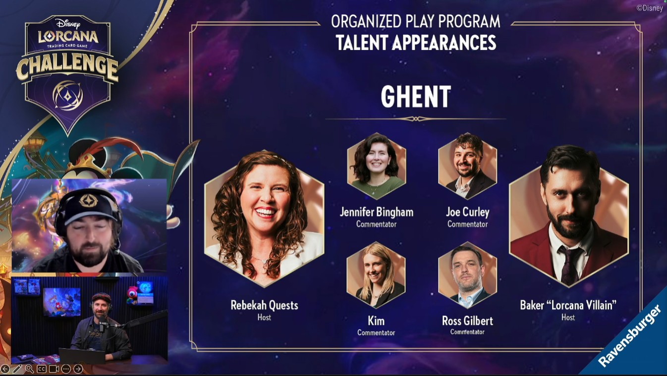 Disney Lorcana TCG Fans | Ghent Casting Crew Announced | Facebook