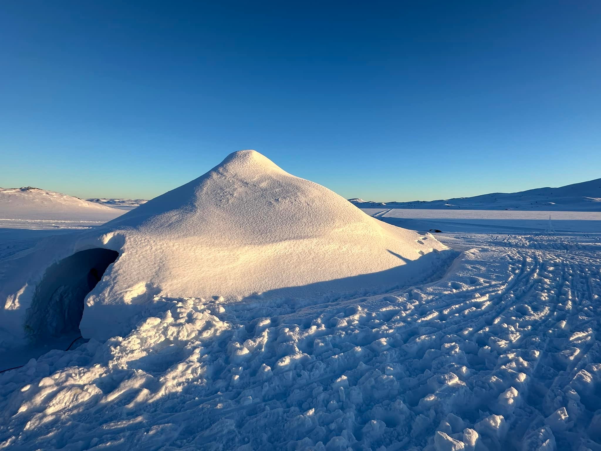 Terje Isungset - Last day in igloo for now. Today a...