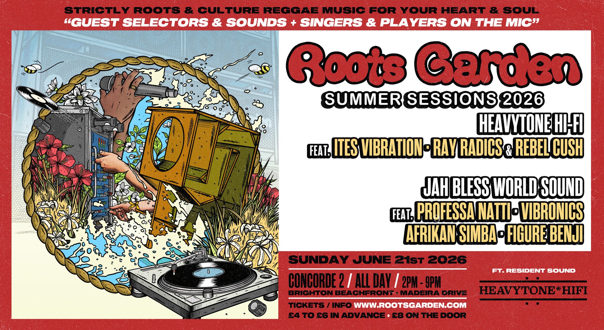 ROOTS GARDEN SUMMER SESSIONS 2026 // Reggae sound system alldayer ...