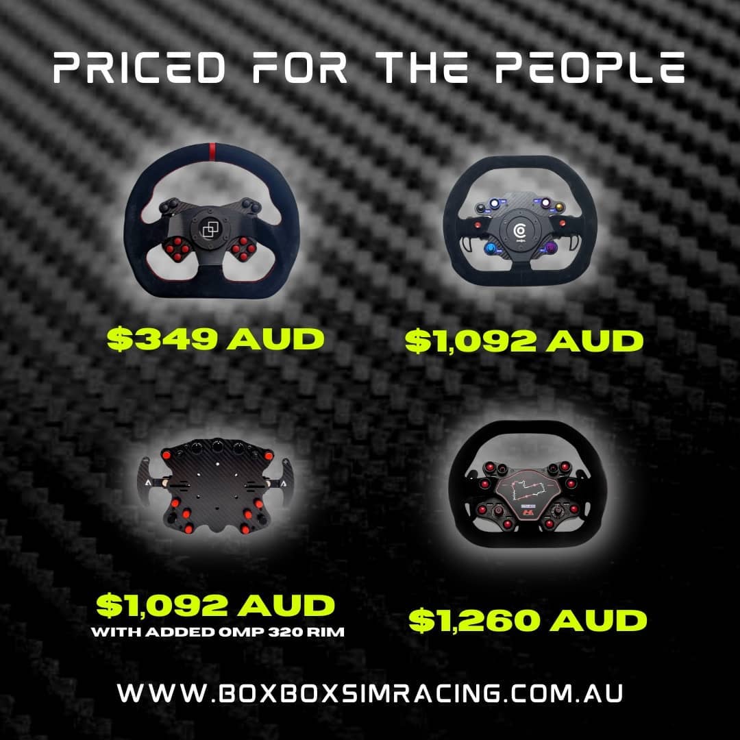 Box Box Sim Racing - The Box Box Sim Racing Universal Button Box, light ...