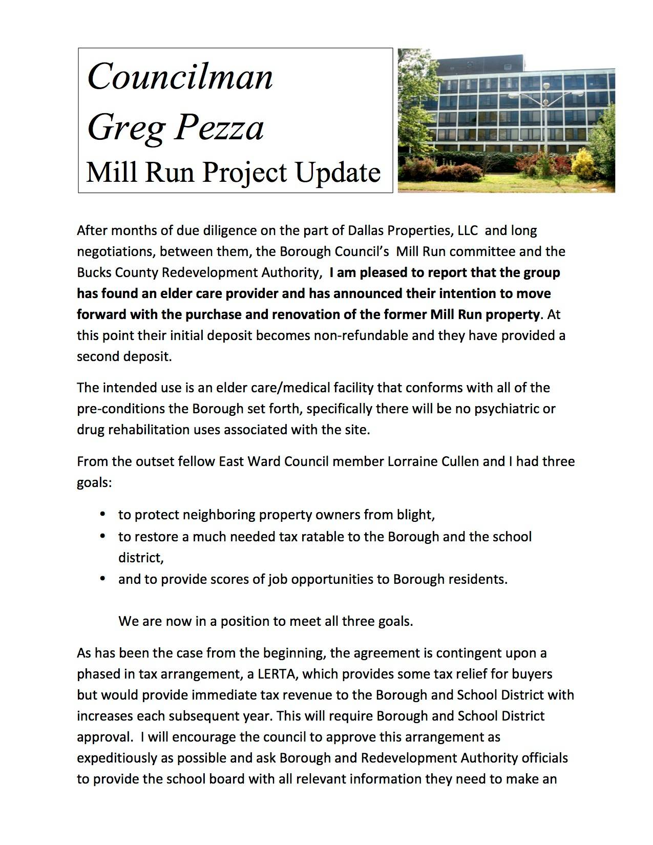 Greg Pezza for Bristol
