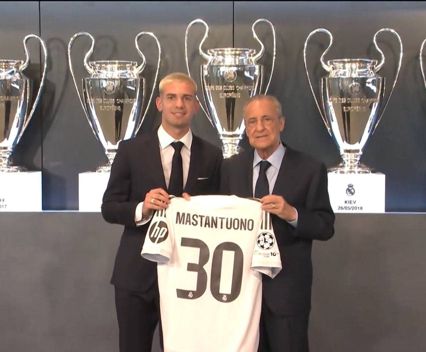 🚨 𝐎𝐅𝐅𝐈𝐂𝐈𝐀𝐋: Franco Mastantuono is the new Real Madrid