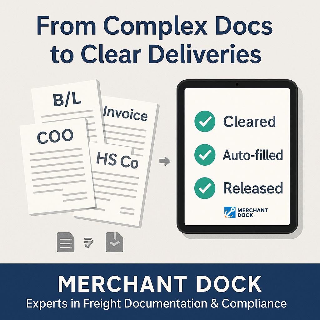 MerchantDock - 🧾 Bill of Lading, Commercial Invoice, Packing List, HS ...