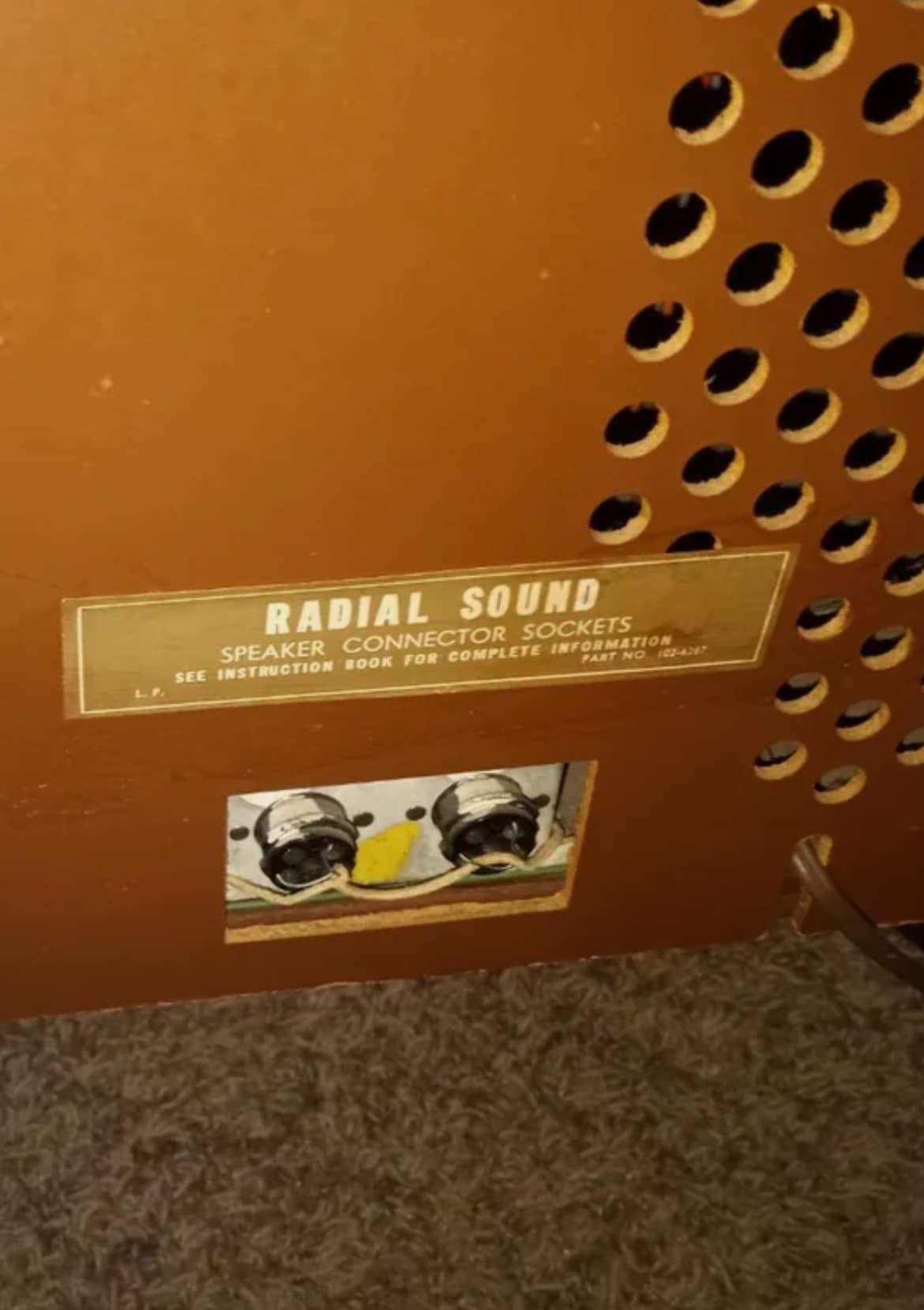 Can I connect Bluetooth to the speaker connection ports on a
