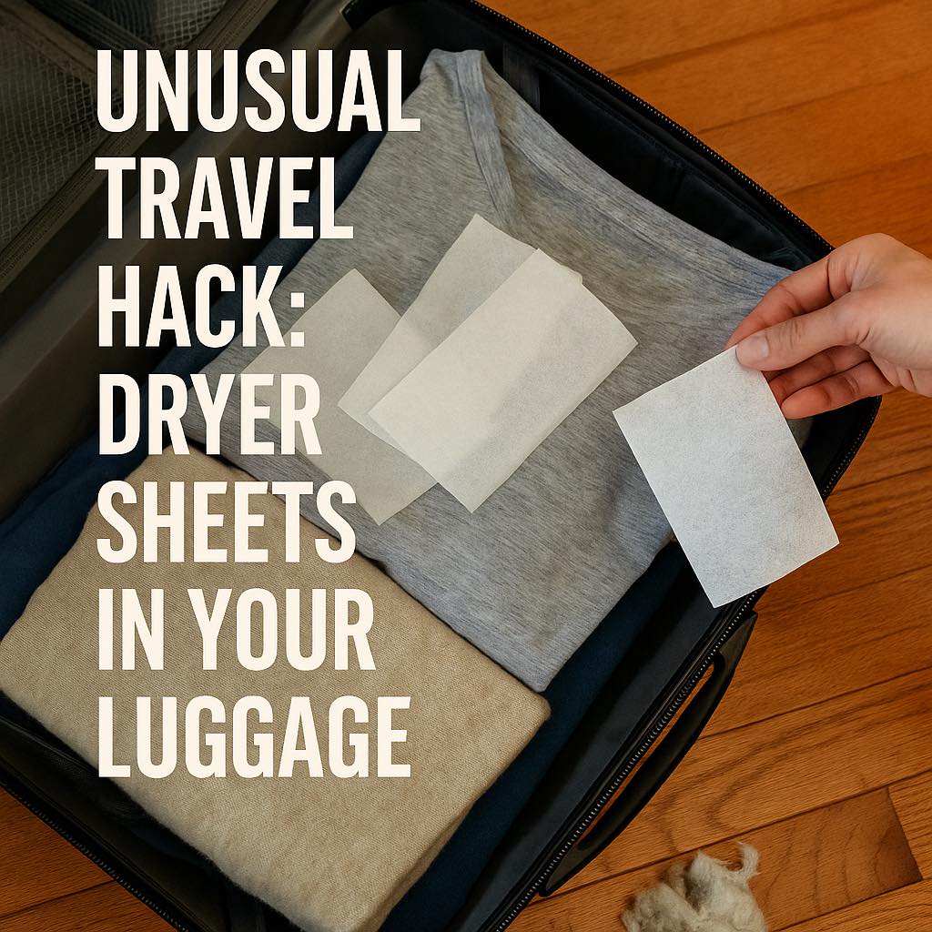 dryer sheets cigarette smoke Hey chat, is it true that putting a dryer sheet in your suitcase keeps your  clothes smelling fresh? Just heard that and wondering if it actually  works—or if there's a better travel