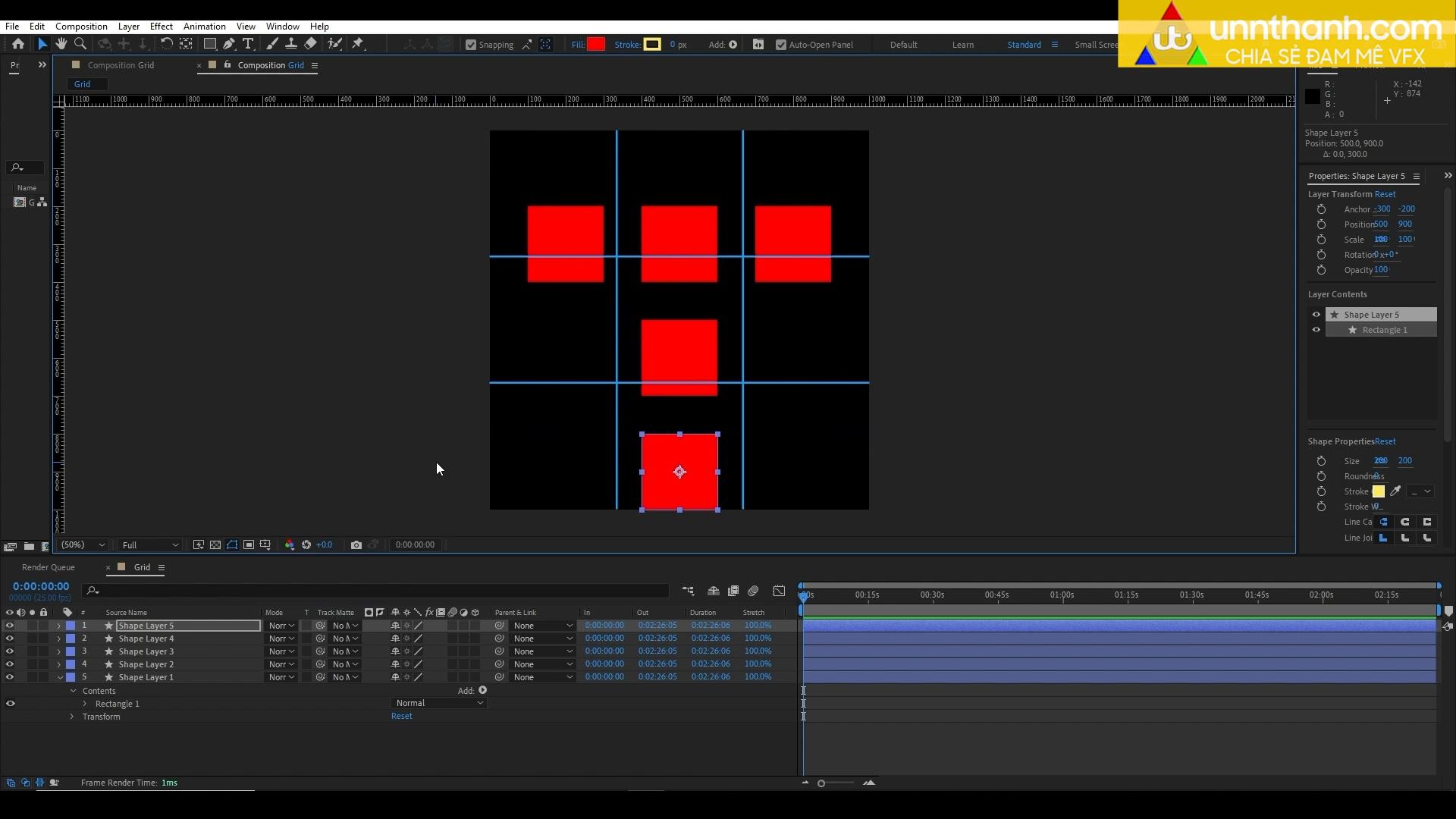 Học - Khám Phá Grid Lưới Trong After Effects | Hướng Dẫn Hiệu Quả Cho ...