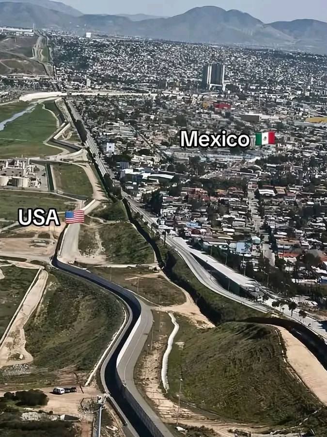 View of Tijuana, Baja California, Mexico