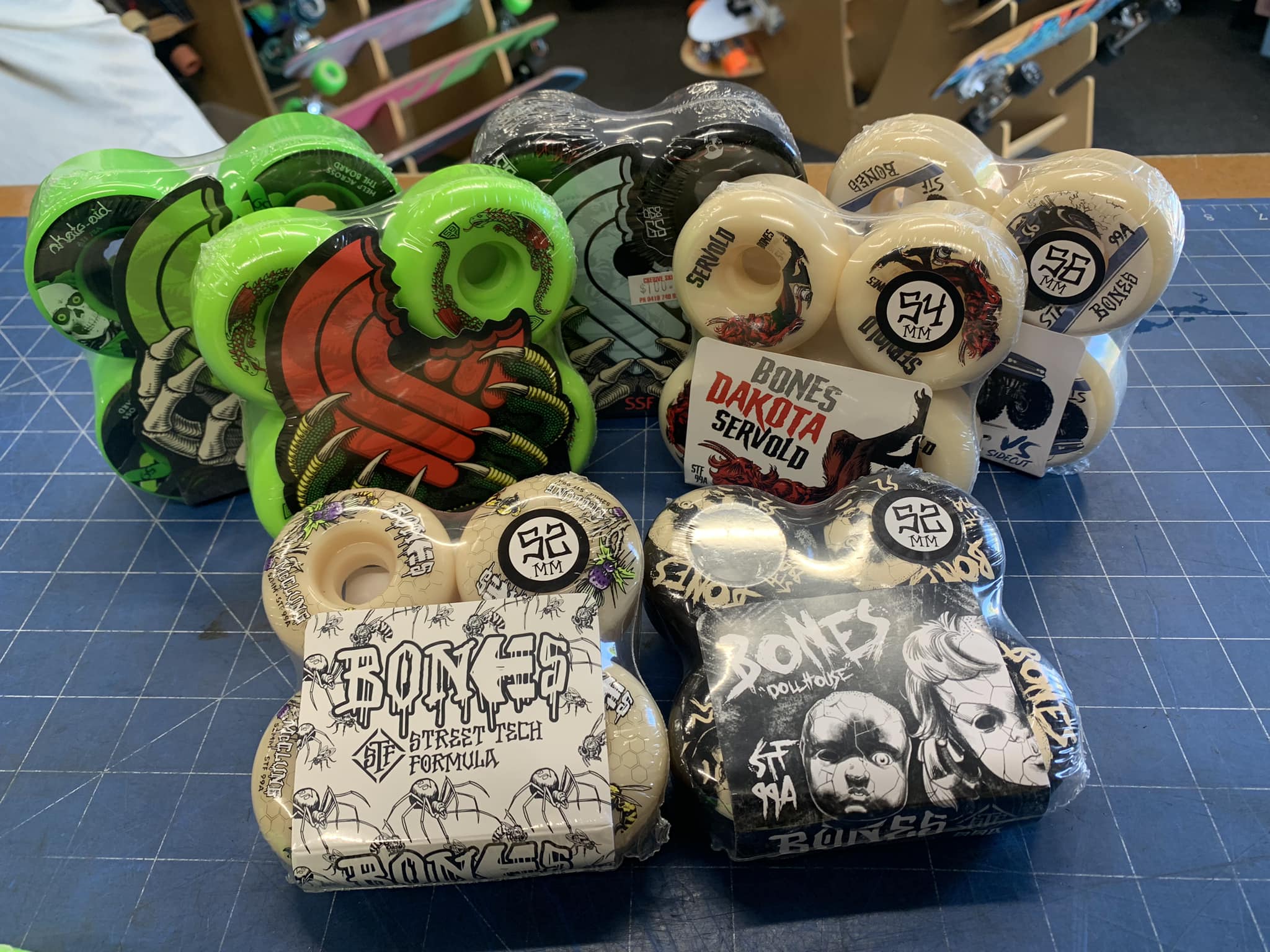 The Bones STF Greenwood The Greenwood 99a V5 Wheels are only 