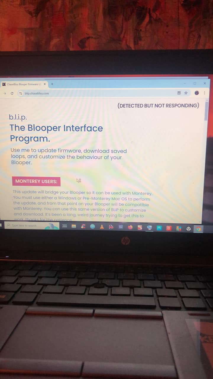 How to update blooper firmware on Chase Bliss pedal?