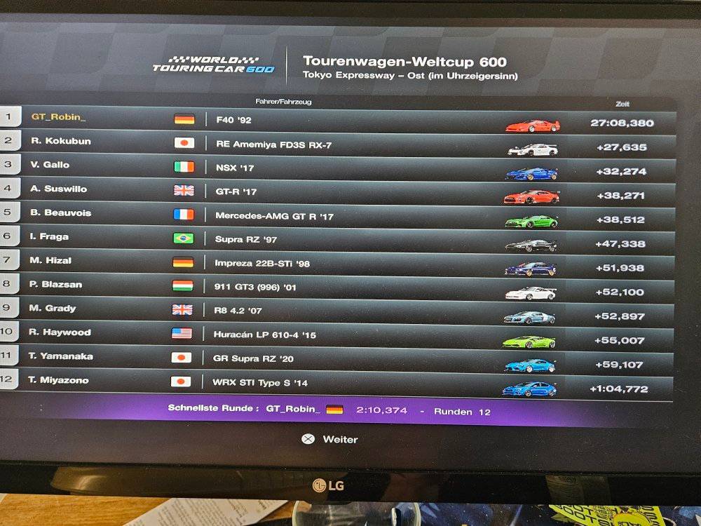 Racing with Nissan 300zx in Gran Turismo 7