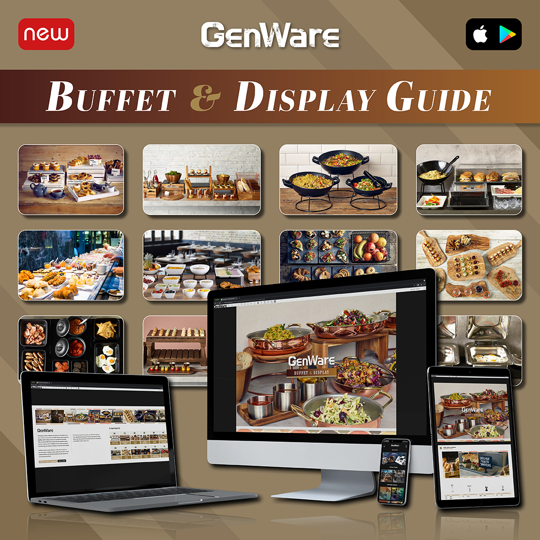 Genware - The new Buffet and Display Guide is here!...