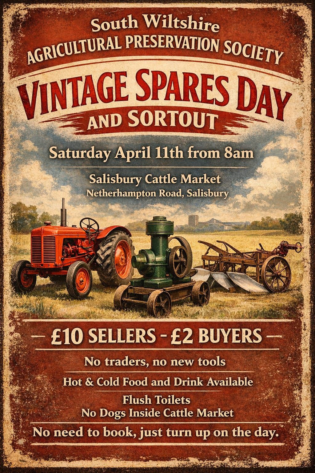 Salisbury vintage spares day and sortout