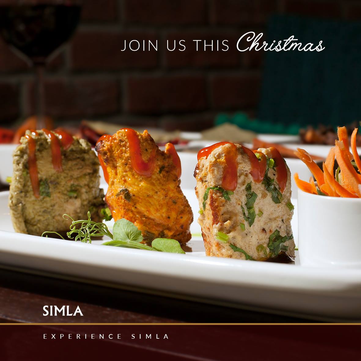 The trio of chicken tikka. 😍 Three... - Simla Restaurant | Facebook