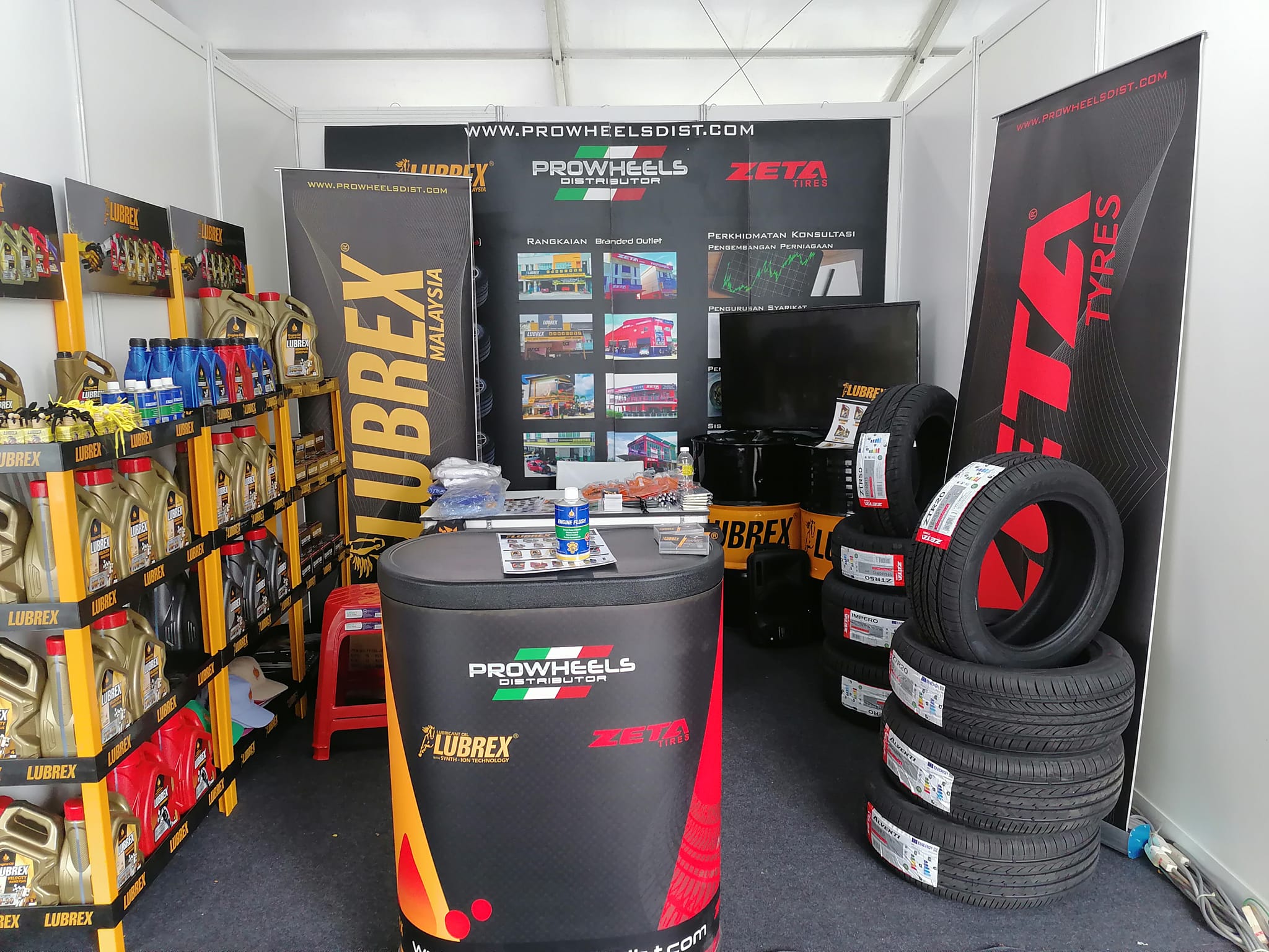 Lubrex Malaysia - Ayuh ramai2 singgah ke booth Prowheels... | Facebook